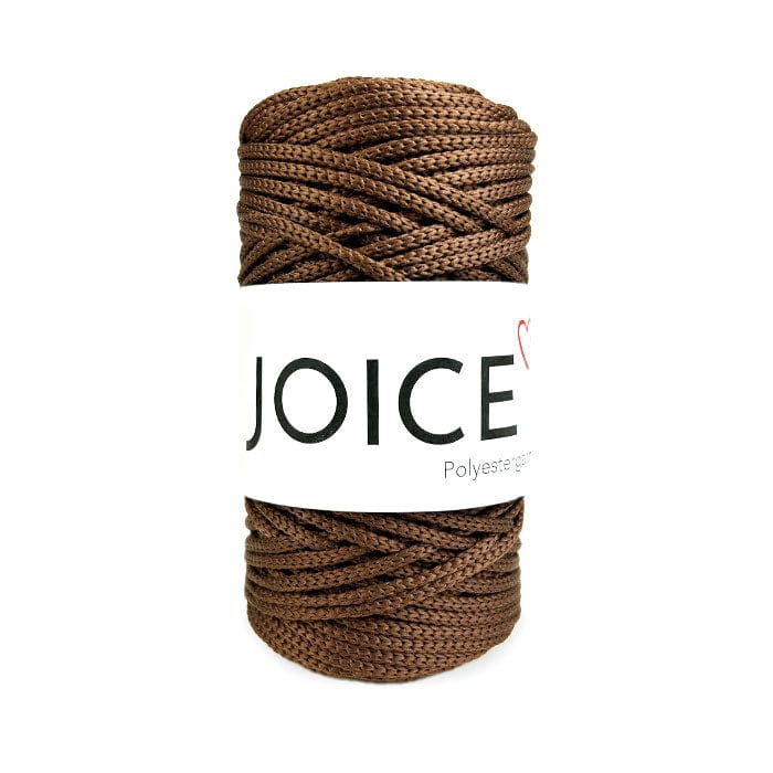 Joice Polyestergarn Chokolade 3mm Polyestergarn