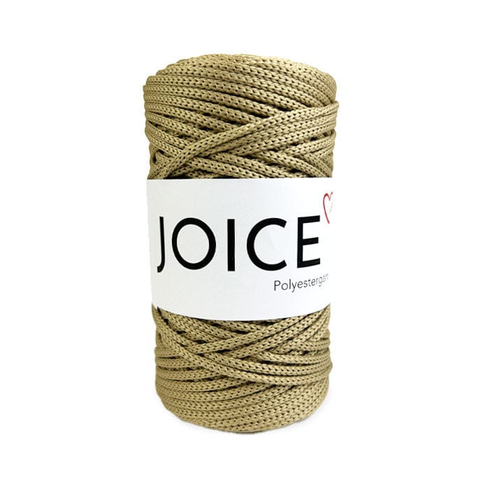 Joice Polyestergarn Gylden Beige 3mm Polyestergarn