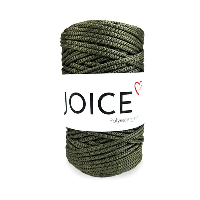 Joice Polyestergarn Khaki 3mm Polyestergarn