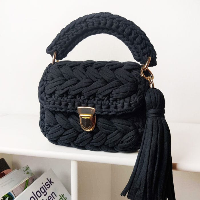 Joice.dk Hæklekit - 'Mini Bubble Stitch' Tasken