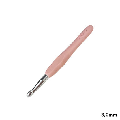 Joice 8.0mm "Ergo" Hæklenål i Alu/Gummi