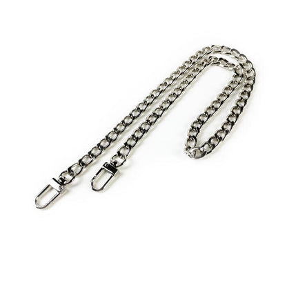 Joice Metaldele Sølv Kort Skulderrem / Metalkæde - 60cm